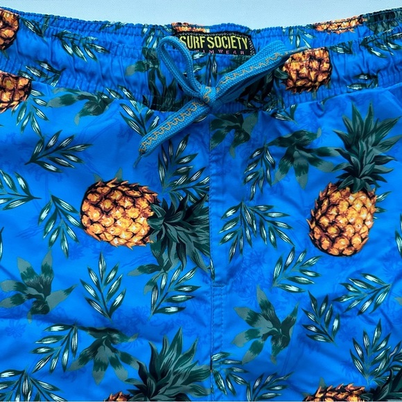 Surf Society Men’s Swim Trunks Size L - Picture 3 of 14